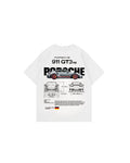Porche GT3 Oversized Tee | White